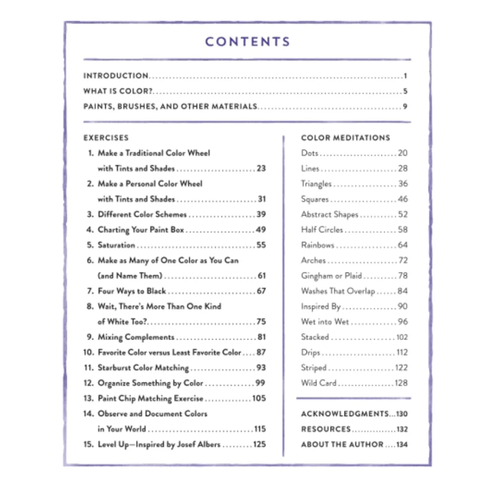 A Field Guide To Color: A Watercolor Workbook by Lisa Solomon - Image 3