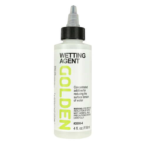 GOLDEN Acrylic Wetting Aid in 4oz or 8oz