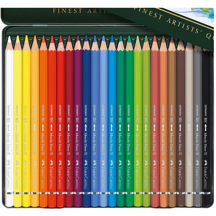 Faber-Castell Albrecht Durer Watercolor Pencil Sets of 12 or 24 - Image 3