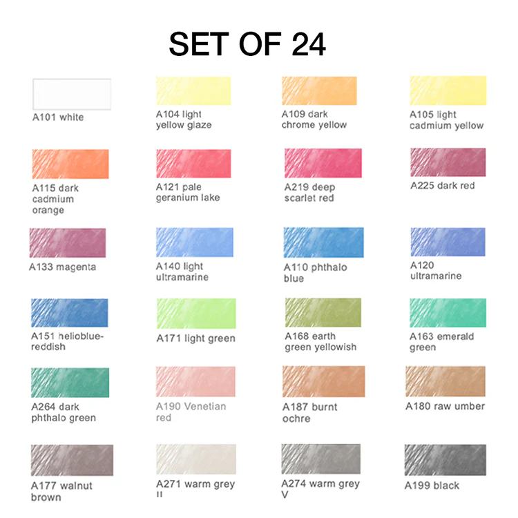 Faber-Castell Albrecht Durer Watercolor Pencil Sets of 12 or 24 - Image 5