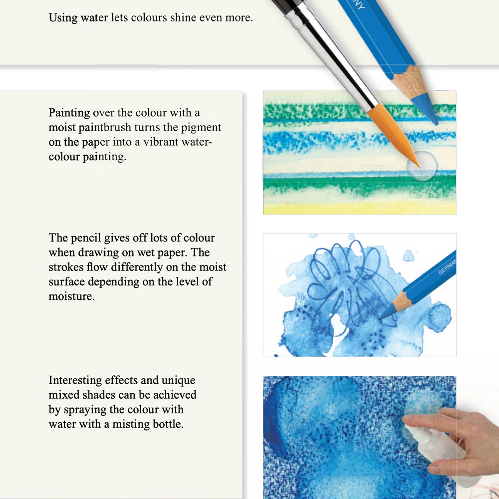 Faber-Castell Albrecht Durer Watercolor Pencil Sets of 12 or 24 - Image 7