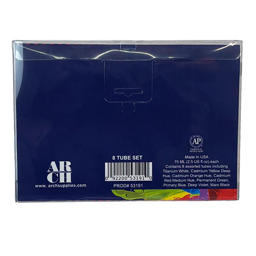 ARCH Value Series Acrylics Set of 8 / 75ml Tubes - Image 3