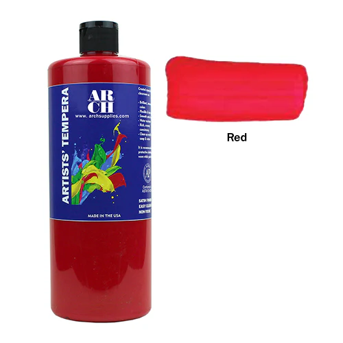 ARCH Artists' Tempera Paint 32oz. in Various Colors - Image 4