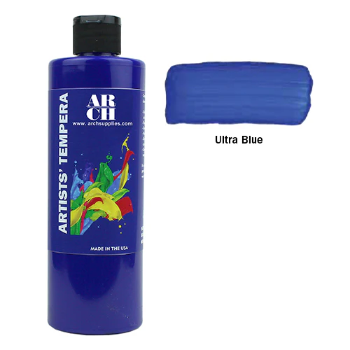 ARCH Artists' Tempera Paint, 16 fl oz Various Regular and Fluorescent Colors - Image 10