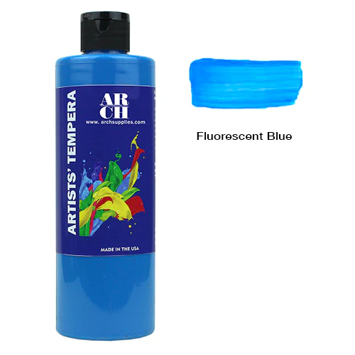 ARCH Artists' Tempera Paint, 16 fl oz Various Regular and Fluorescent Colors - Image 20