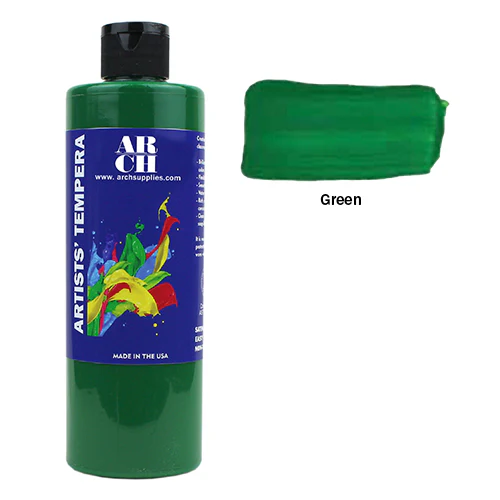 ARCH Artists' Tempera Paint, 16 fl oz Various Regular and Fluorescent Colors - Image 7