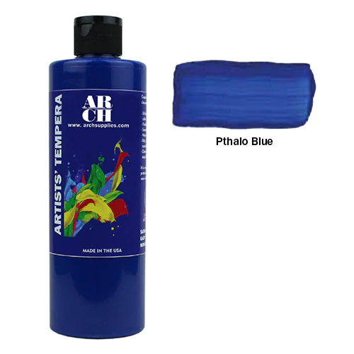 ARCH Artists' Tempera Paint, 16 fl oz Various Regular and Fluorescent Colors - Image 9