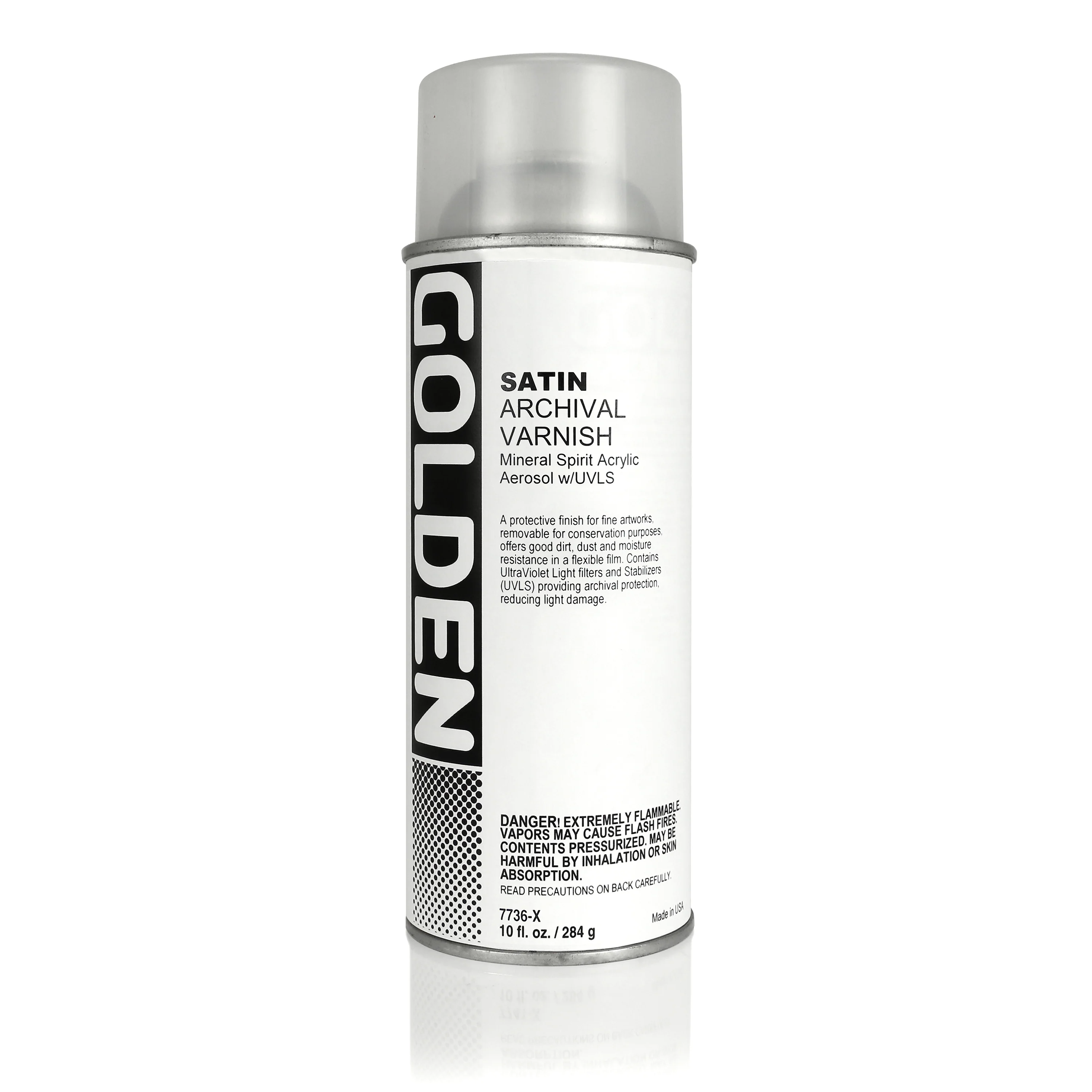 GOLDEN Archival 10oz Varnish Spray (Gloss, Satin, Matte) - Image 3