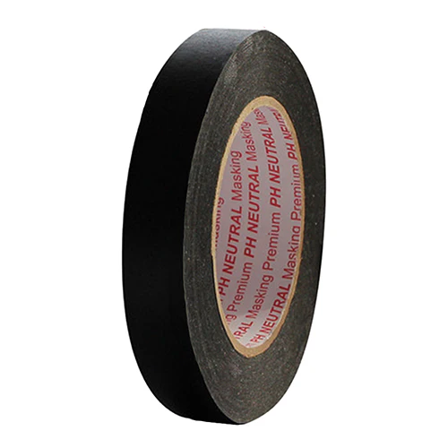 Pro Tape pH Neutral Black Masking Tapes. in Various Widths - Image 3