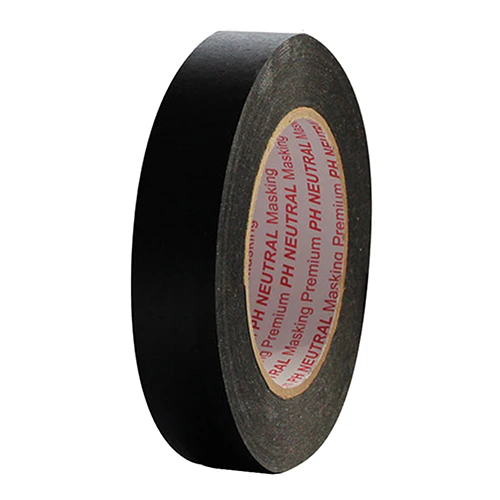 Pro Tape pH Neutral Black Masking Tapes. in Various Widths - Image 4