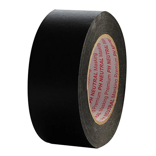 Pro Tape pH Neutral Black Masking Tapes. in Various Widths - Image 5