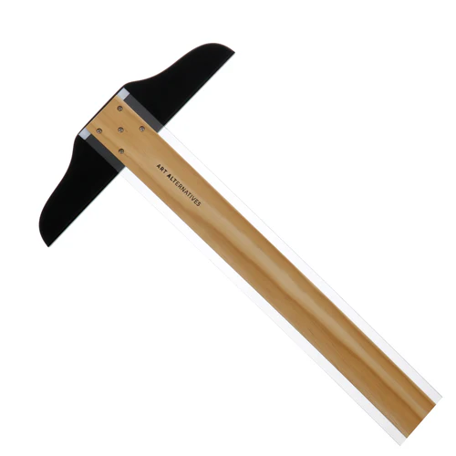 Art Alternatives Wooden Acrylic Edged T-Sqaure