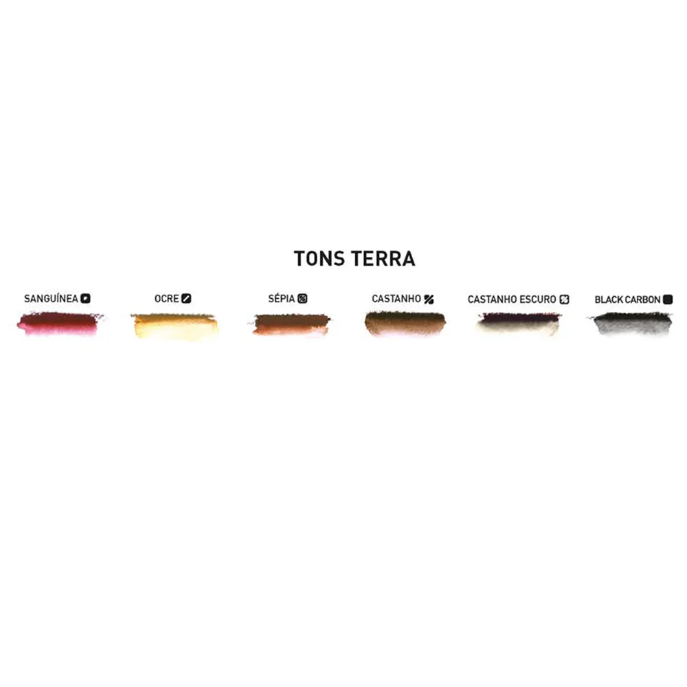 ArtGraf Pigmented Tailors Chalk - Earth Tone Set - Image 2