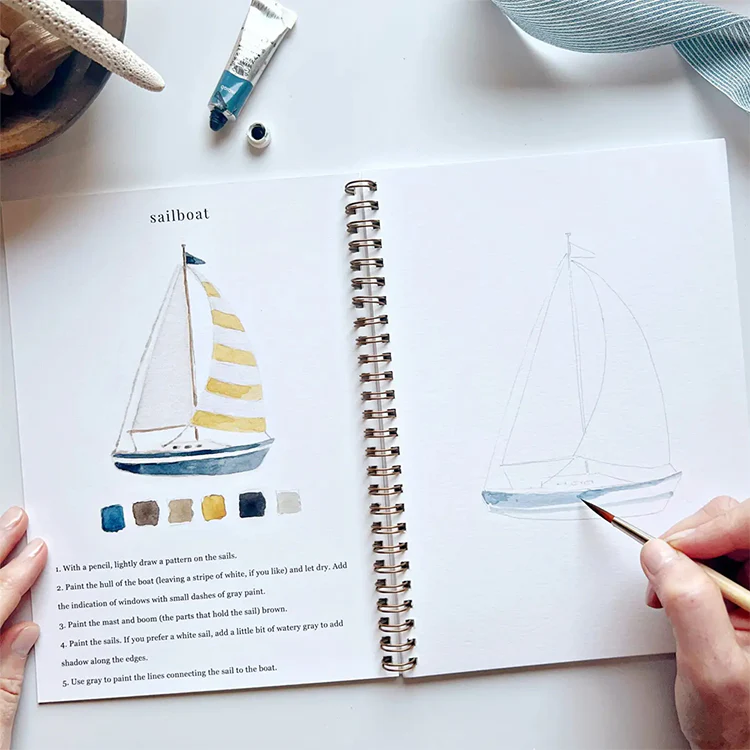 Emily Lex Watercolor Workbooks, Seaside - Image 3