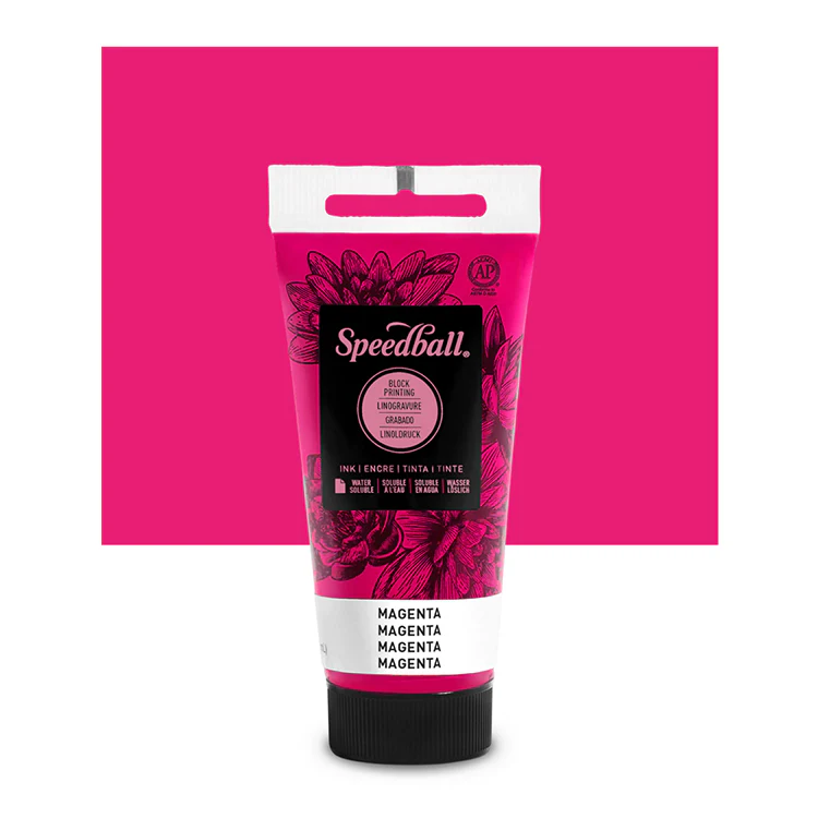 Speedball Block Printing Inks, Water-Based 1.25oz - Image 7