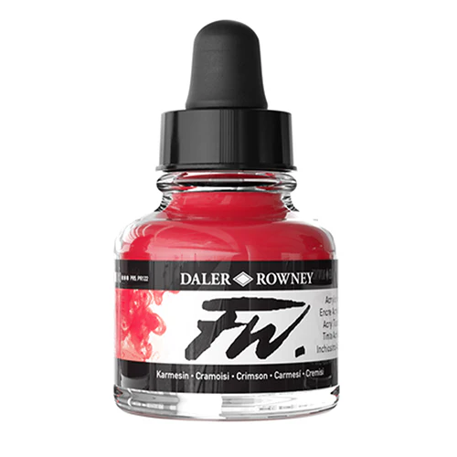 Daler Rowney FW Acrylic Inks 1oz Various Colors - Image 10