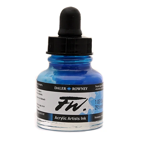 Daler Rowney FW Acrylic Inks 1oz Various Colors - Image 17