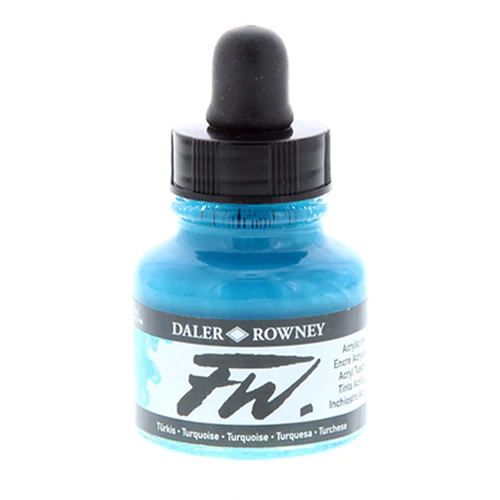 Daler Rowney FW Acrylic Inks 1oz Various Colors - Image 18