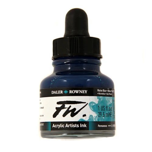 Daler Rowney FW Acrylic Inks 1oz Various Colors - Image 19