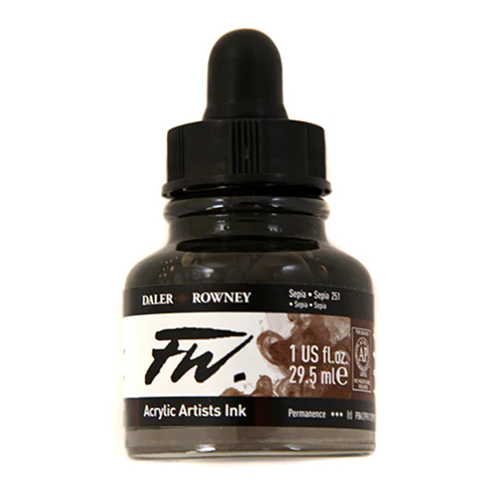 Daler Rowney FW Acrylic Inks 1oz Various Colors - Image 31