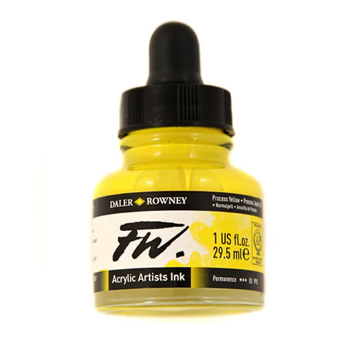 Daler Rowney FW Acrylic Inks 1oz Various Colors - Image 4