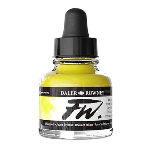 Daler Rowney FW Acrylic Inks 1oz Various Colors - Image 5