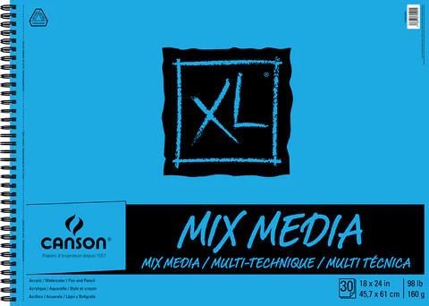 Canson XL Mix Media Pads, Various Sizes - Image 7