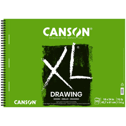 Canson XL Drawing Pads, 70lb Various Sizes - Image 5