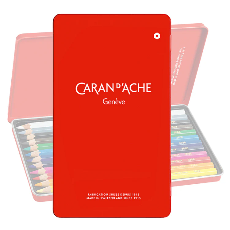 Caran d'Ache Supracolor Watersoluble Pencil Metal Box Sets - Image 4