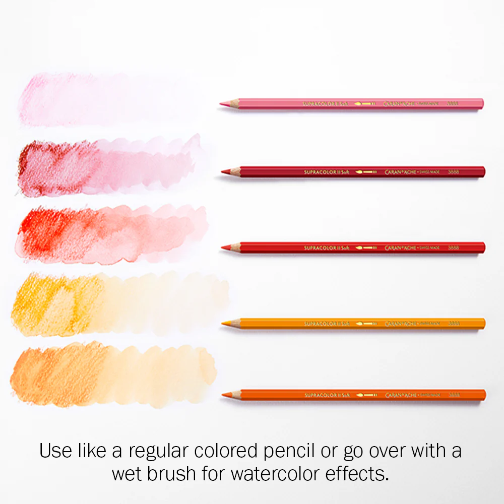 Caran d'Ache Supracolor Watersoluble Pencil Metal Box Sets - Image 8