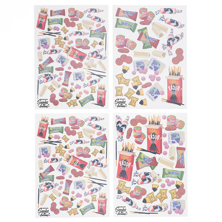 CestlavicSneaker Tattoos® in Asian Candies 4 Sheets - Image 3