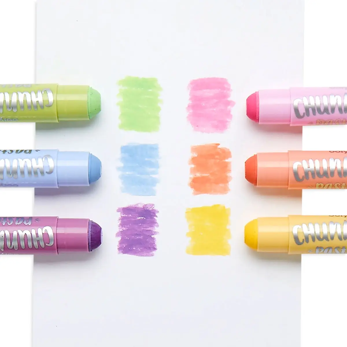 Ooly Chunkies Paint Sticks Pastel Set of 6 - Image 2