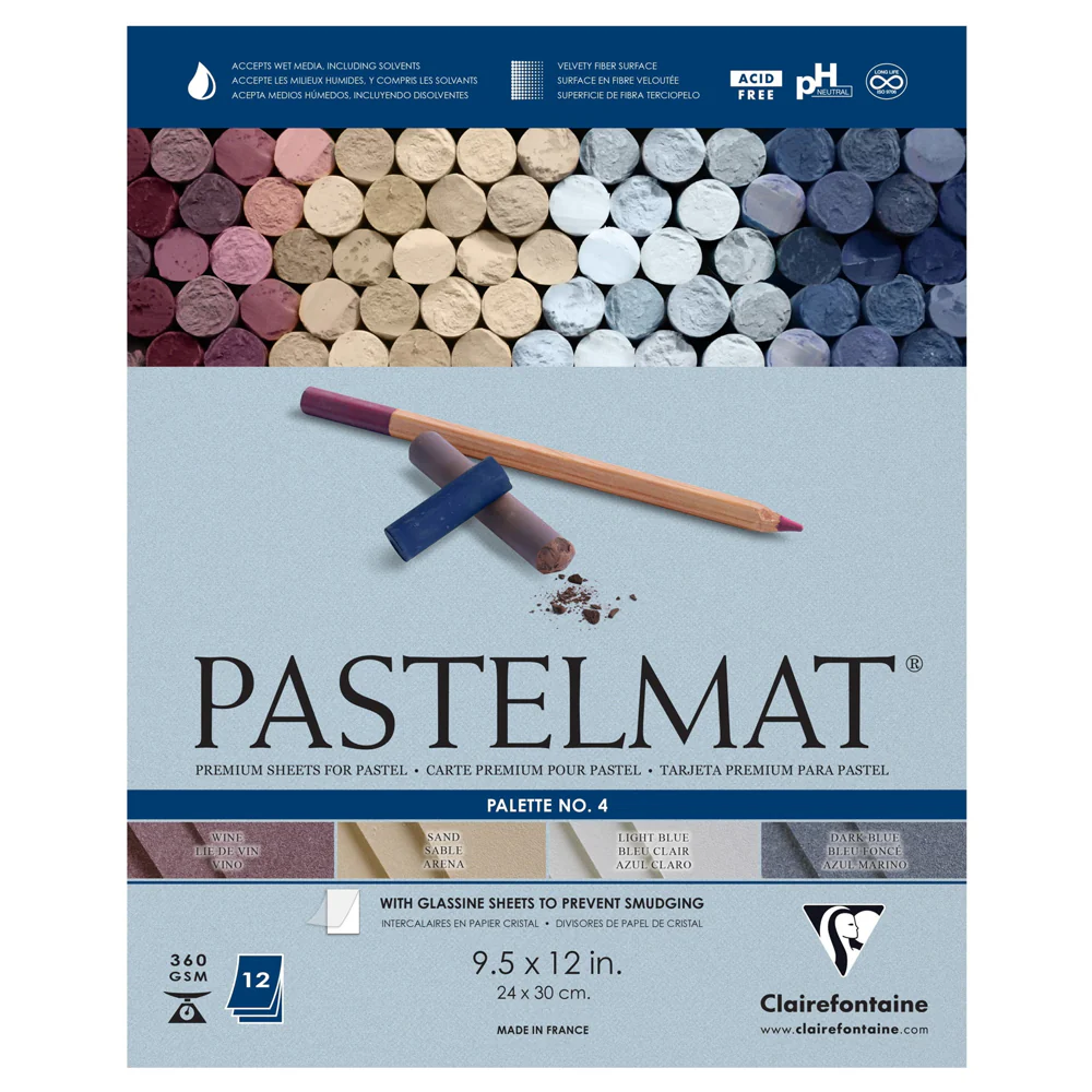 Clairefontaine Premium Pastelmat Pads in 3 Color Assortments - Image 3