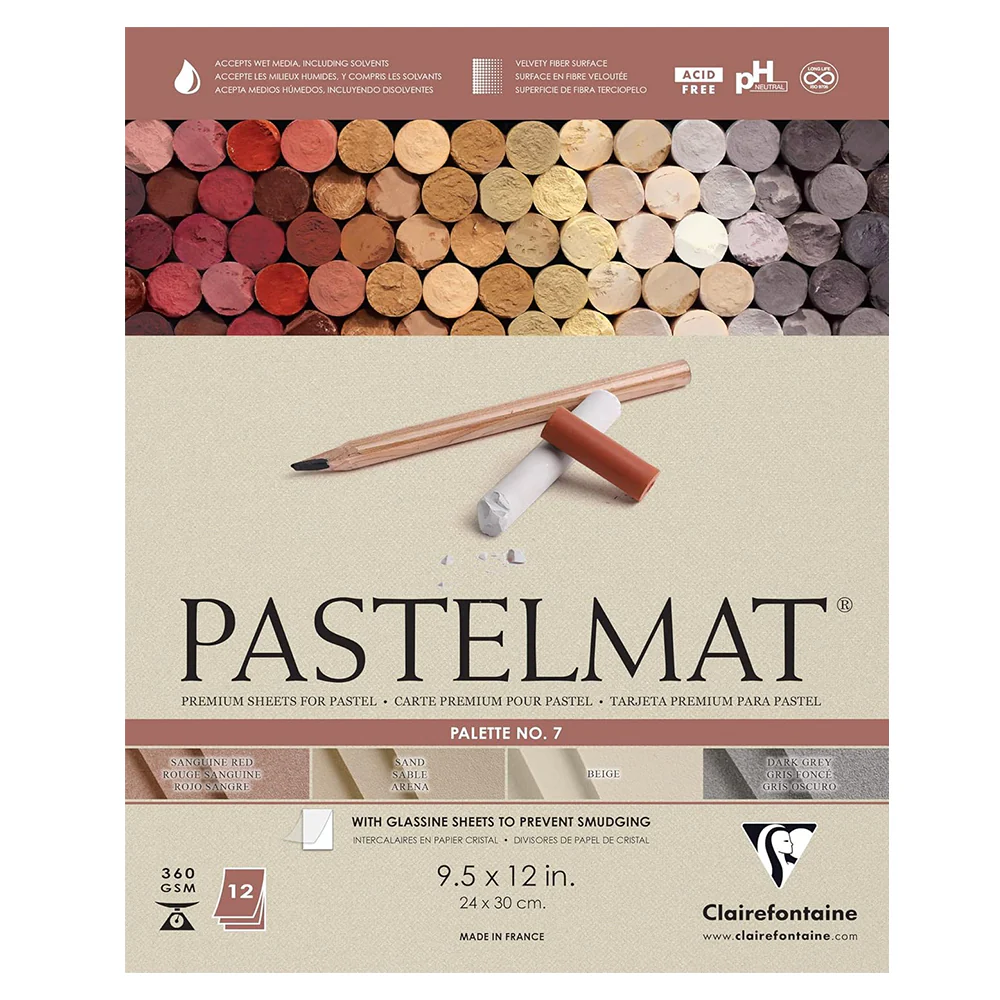 Clairefontaine Premium Pastelmat Pads in 3 Color Assortments - Image 4