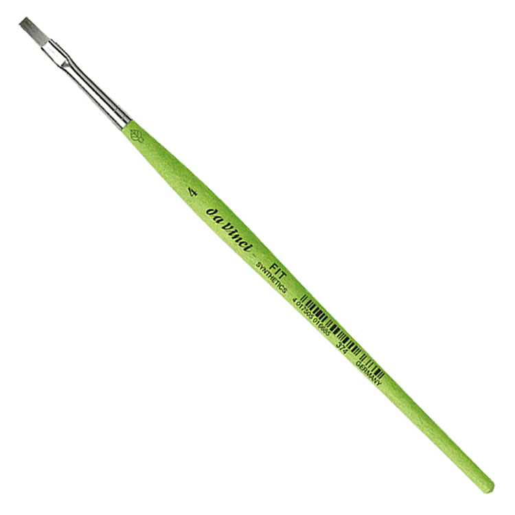 da Vinci Fit Synthetic Brushes, Flats - Image 3