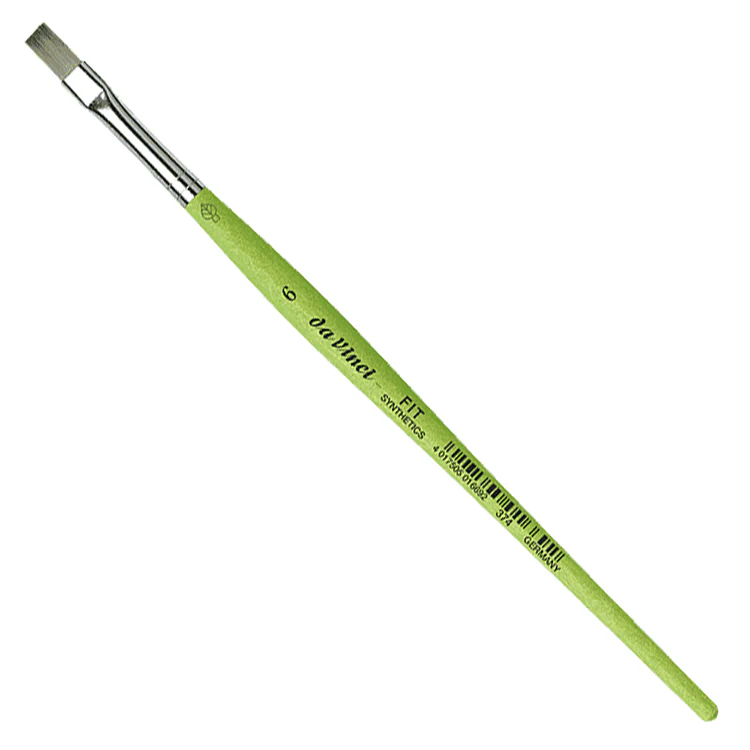 da Vinci Fit Synthetic Brushes, Flats - Image 4