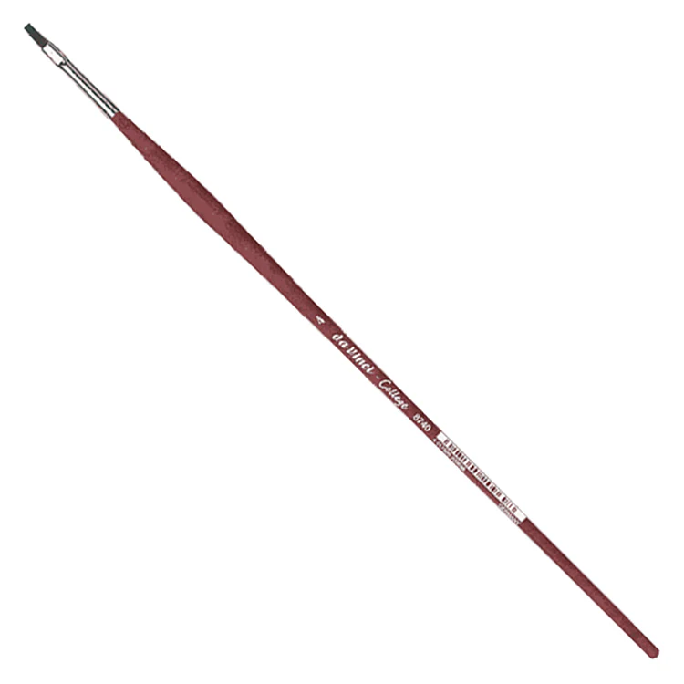 da Vinci College Long Handle Brushes, Flats - Image 3
