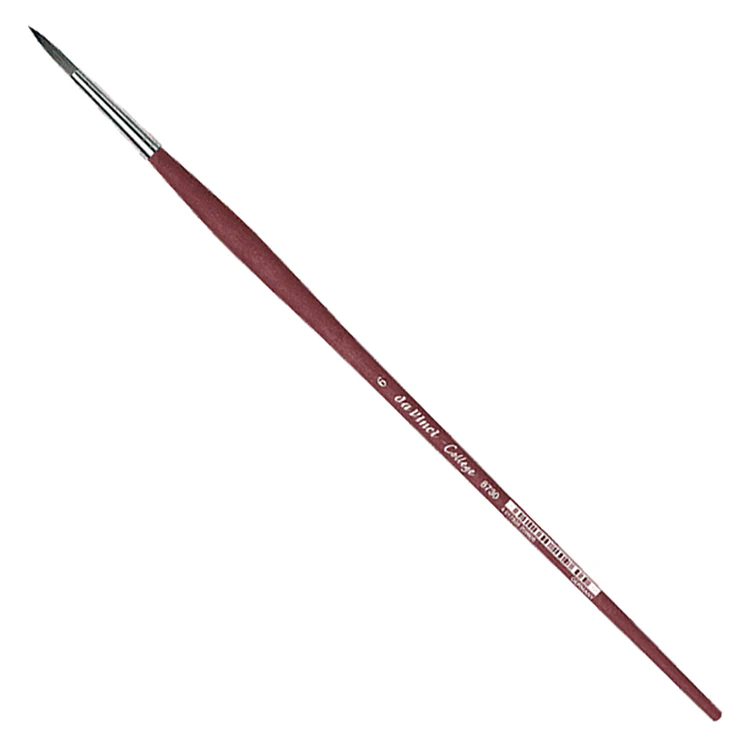 da Vinci College Long Handle Brushes, Rounds - Image 6