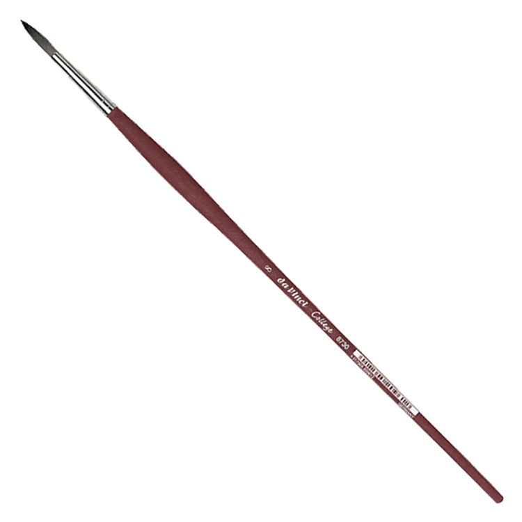 da Vinci College Long Handle Brushes, Rounds - Image 7