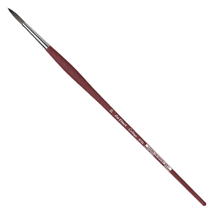 da Vinci College Long Handle Brushes, Rounds - Image 8
