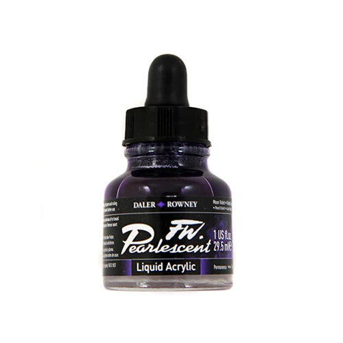 Daler Rowney FW Pearlescent Inks 1oz Various Colors - Image 13