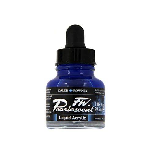 Daler Rowney FW Pearlescent Inks 1oz Various Colors - Image 15