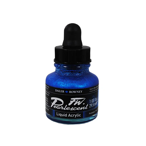 Daler Rowney FW Pearlescent Inks 1oz Various Colors - Image 17