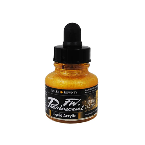 Daler Rowney FW Pearlescent Inks 1oz Various Colors - Image 6