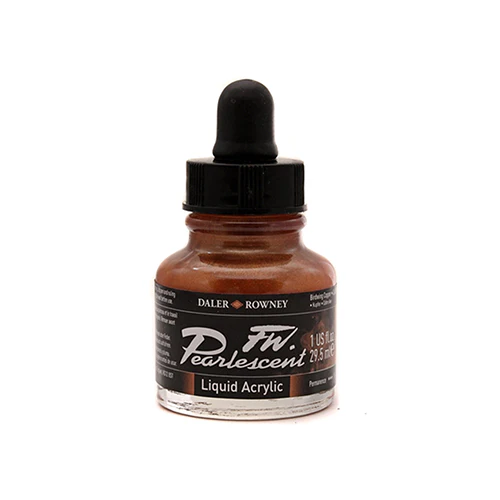 Daler Rowney FW Pearlescent Inks 1oz Various Colors - Image 7