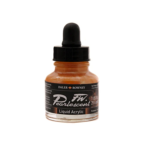 Daler Rowney FW Pearlescent Inks 1oz Various Colors - Image 8