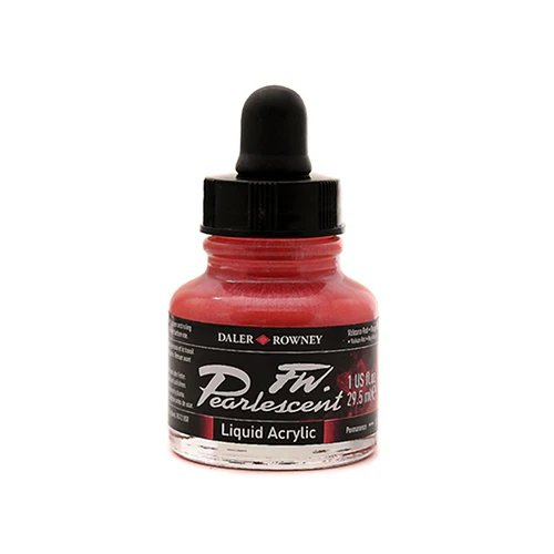Daler Rowney FW Pearlescent Inks 1oz Various Colors - Image 9