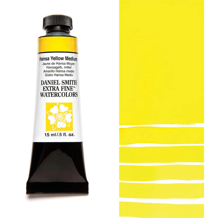 Daniel Smith Extra-Fine Watercolor Primary Triad Set, 15ml Tubes - Image 4