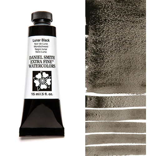 Daniel Smith Extra-Fine Watercolors - 15ml - Black, Whites and Grays - Image 17