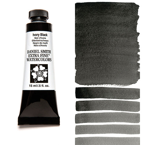 Daniel Smith Extra-Fine Watercolors - 15ml - Black, Whites and Grays - Image 21